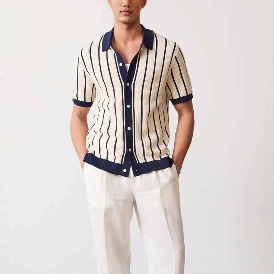 Palawan Knitted Button Shirt – ASCENDARY®