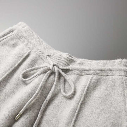 100% Cashmere Trousers – Luxury Knitwear | ASCENDARY®