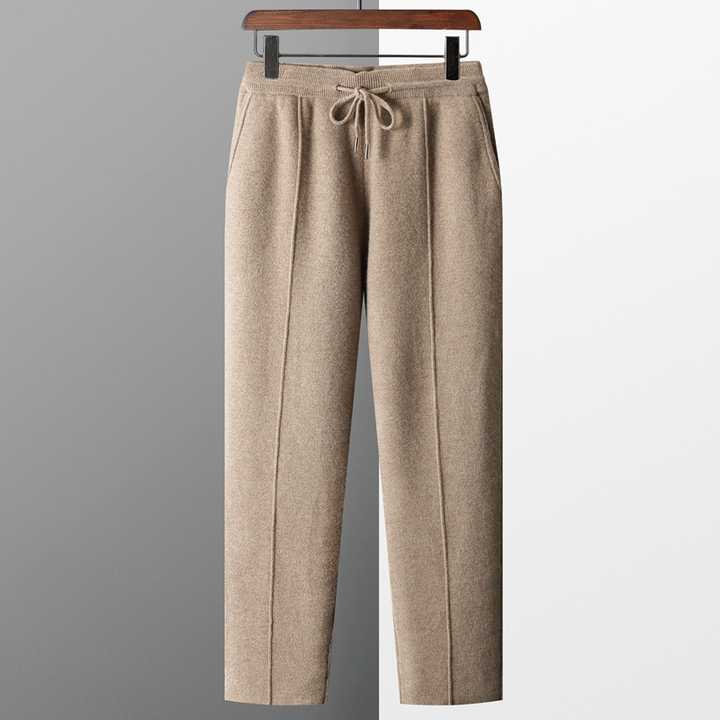 100% Cashmere Trousers – Luxury Knitwear | ASCENDARY®