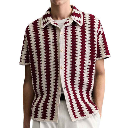 Bora Bora Knitted Button Shirt – ASCENDARY®