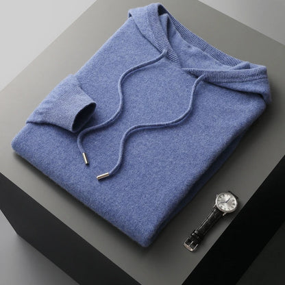 100% Cashmere Hooded Sweater – Ultra-Soft | ASCENDARY®