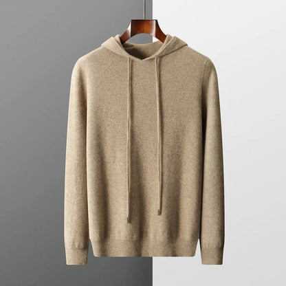 100% Cashmere Hooded Sweater – Ultra-Soft | ASCENDARY®