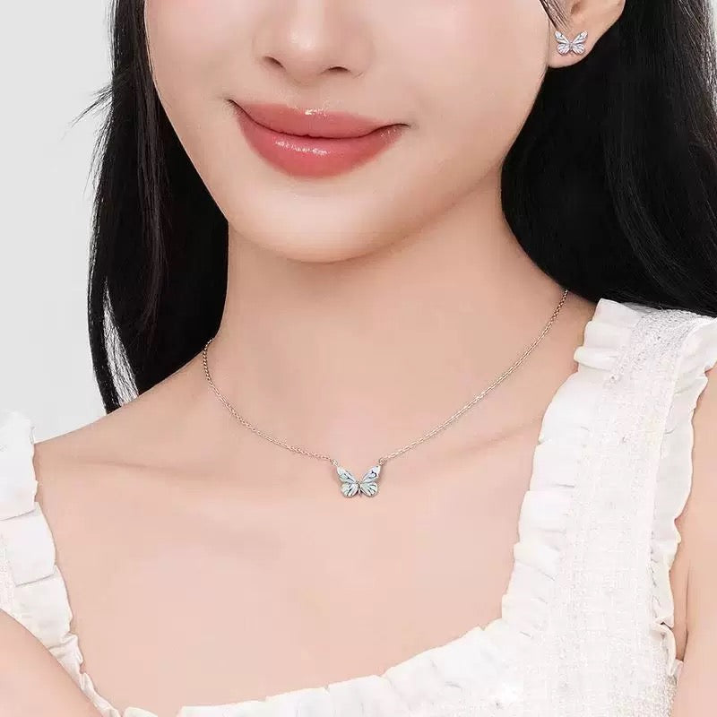 Dreamlight Butterfly Earrings Necklace