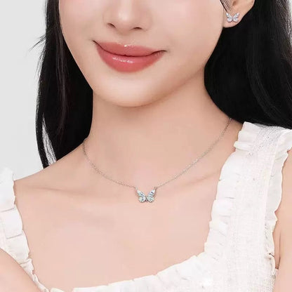 Dreamlight Butterfly Earrings Necklace