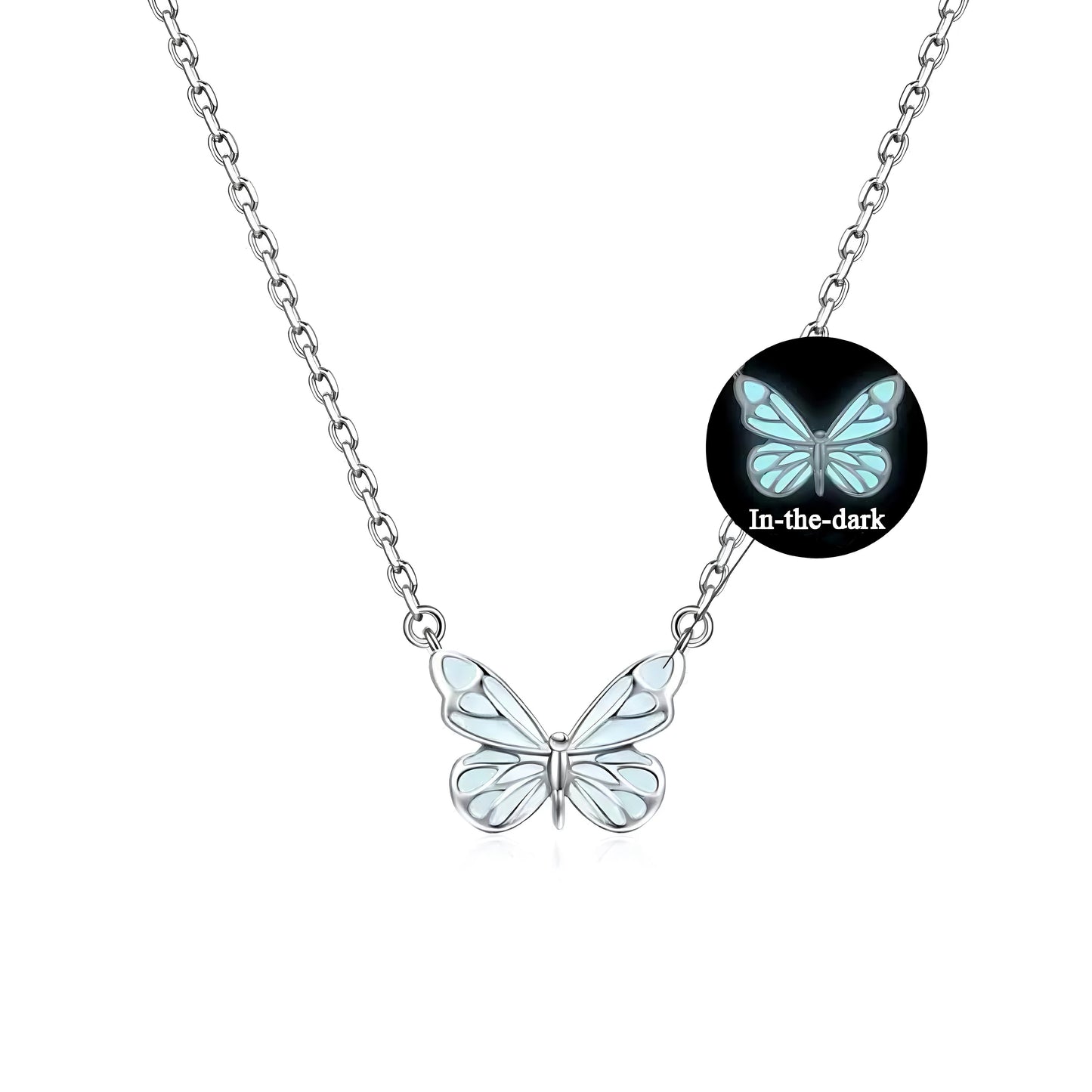 Dreamlight Butterfly Earrings Necklace