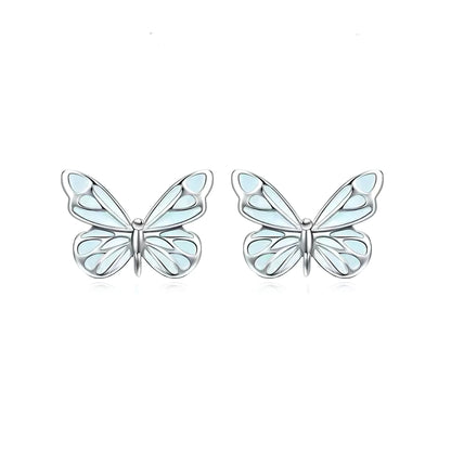 Midnight Butterfly Glow Earrings