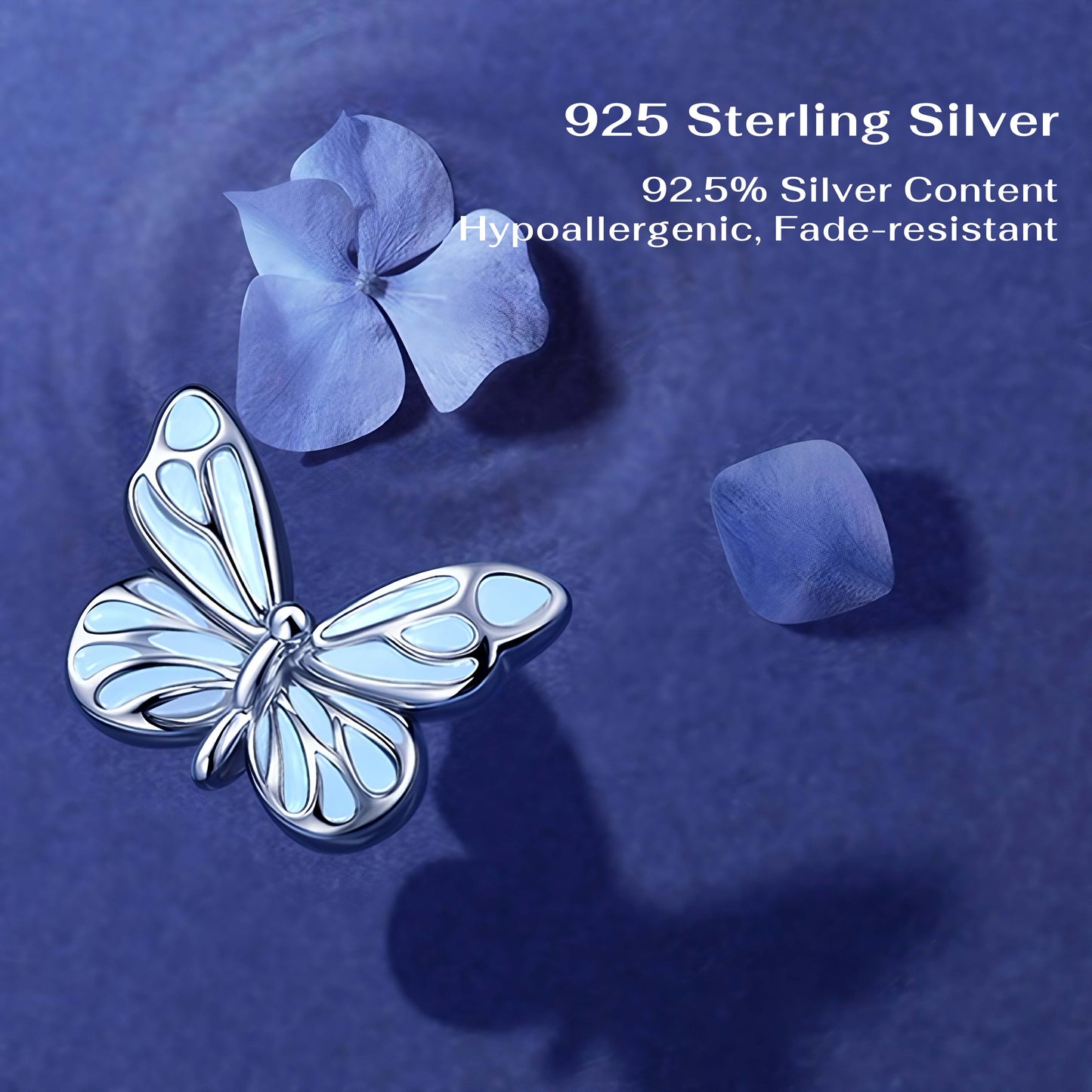 Midnight Butterfly Glow Earrings