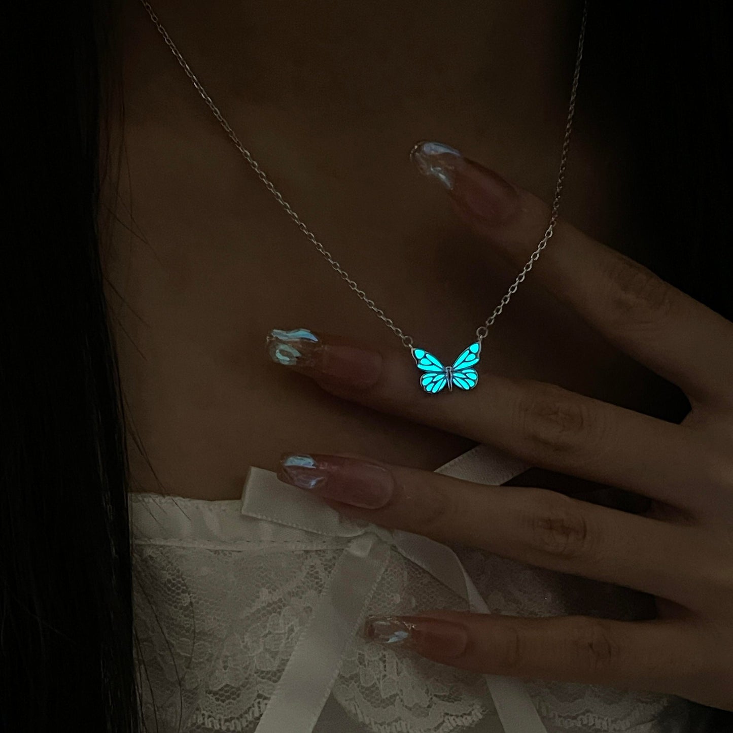 Dreamlight Butterfly Earrings Necklace