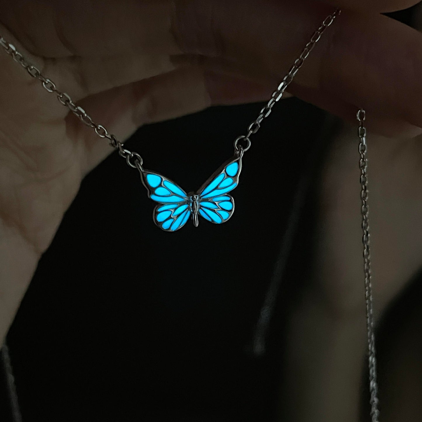 Dreamlight Butterfly Earrings Necklace