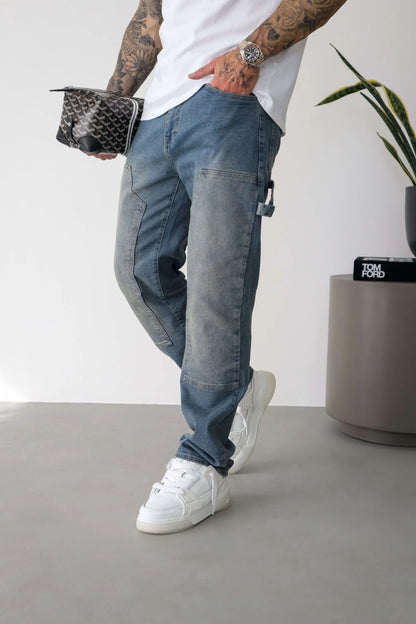 JEANS CARPENTIER - BLEU PIERRE LAVÉ