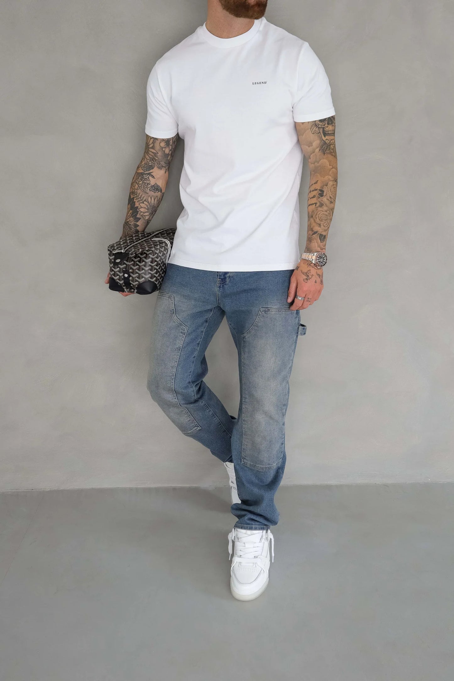 JEANS CARPENTIER - BLEU PIERRE LAVÉ