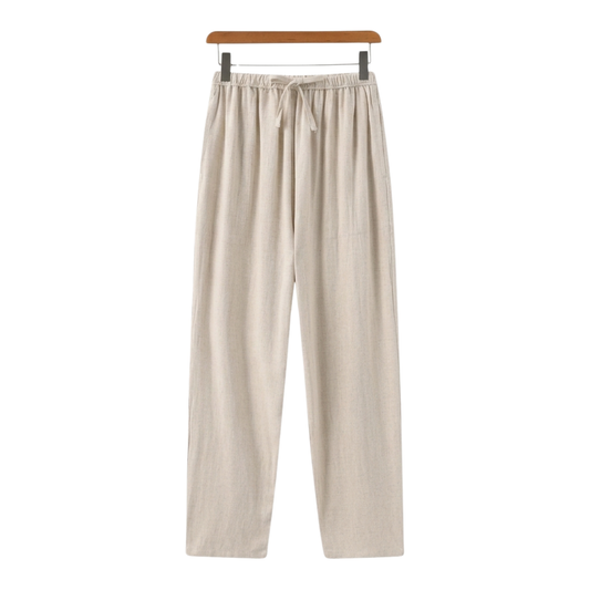 Fez Linen Pantalon – Oversized Fit | Skin-Gentle Linen | ASCENDARY®