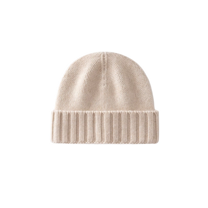 100% Cashmere Beanie – Hypoallergenic | Skin-Soft Warmth | ASCENDARY®