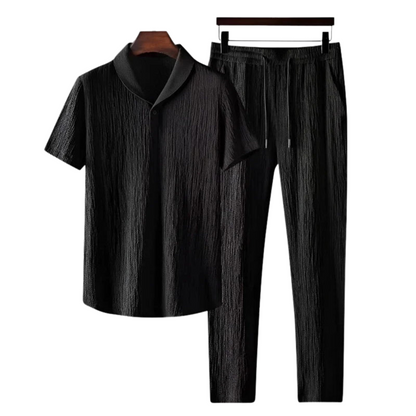 Cotton Polo & Pantalon Set – Skin-Soft | Breathable | ASCENDARY®
