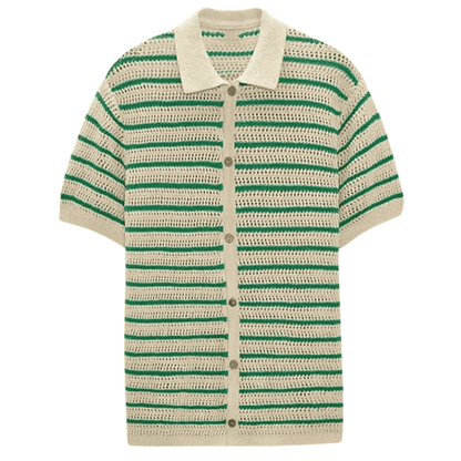 Ibiza Knitted Button Shirt – ASCENDARY®
