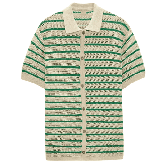 Ibiza Knitted Button Shirt – ASCENDARY®