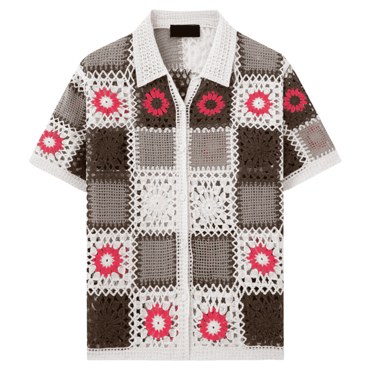 Santorini Knitted Button Shirt – ASCENDARY®