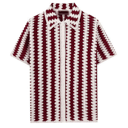 Bora Bora Knitted Button Shirt – ASCENDARY®