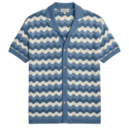 Mykonos Knitted Button Shirt – ASCENDARY®