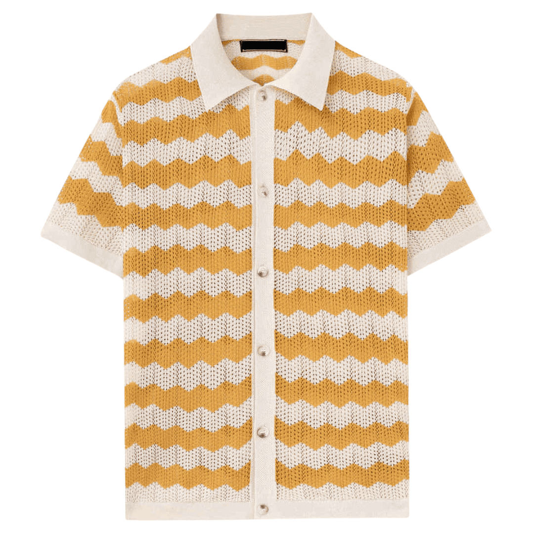 Capri Knitted Button Shirt – ASCENDARY®