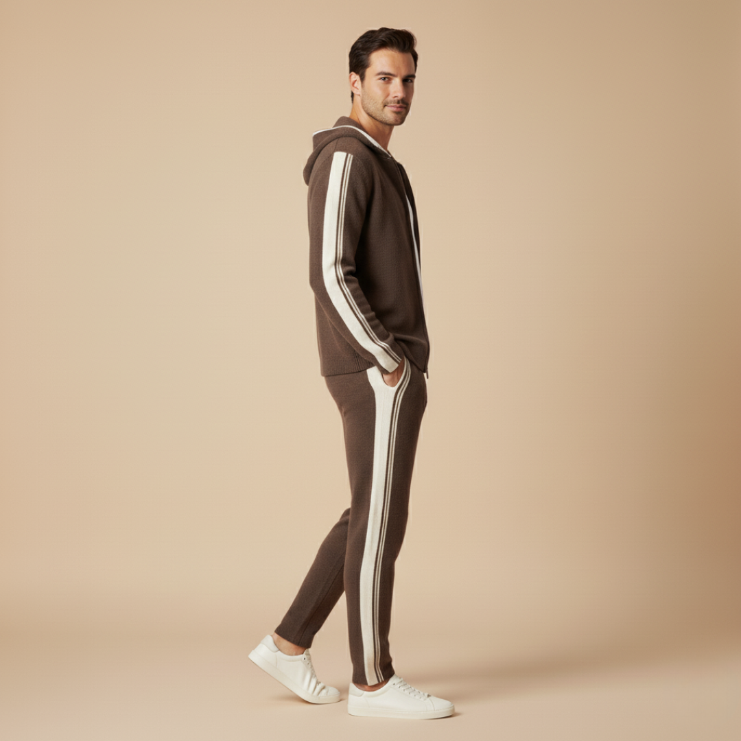 100% Cashmere Damien Tracksuit – Luxury Set | ASCENDARY®