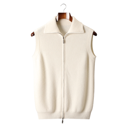100% Cashmere Gilet – Body Warmer Vest | Hypoallergenic | ASCENDARY®
