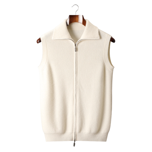 100% Cashmere Gilet – Body Warmer Vest | Hypoallergenic | ASCENDARY®