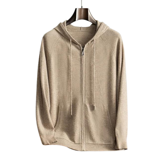 100% Cashmere Hooded Gilet – Luxury Body Warmer | ASCENDARY®