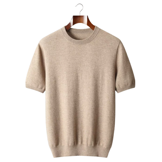 100% Cashmere Classic Crewneck T-Shirt – ASCENDARY®
