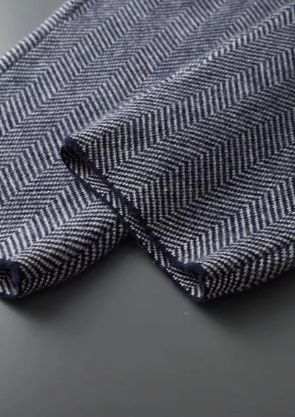 PURE EXTRA-FINE MERINO WOOL PATTERNED SET