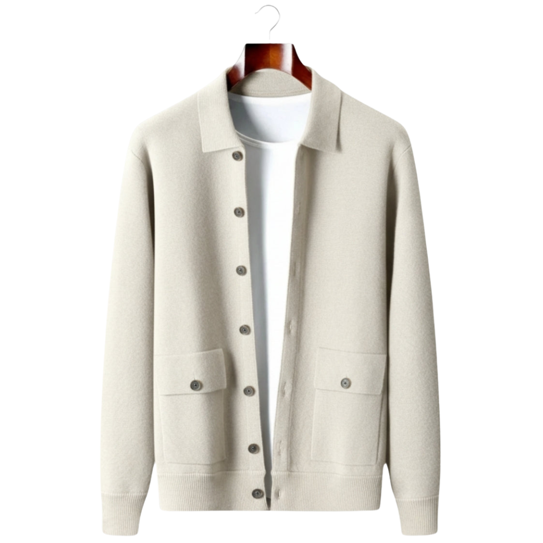 100% Cashmere Jacket – Luxury Knitwear | ASCENDARY®
