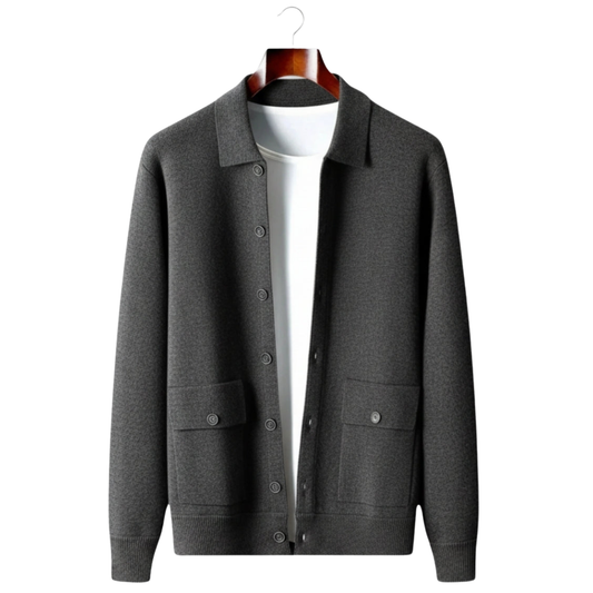 100% Cashmere Jacket – Luxury Knitwear | ASCENDARY®