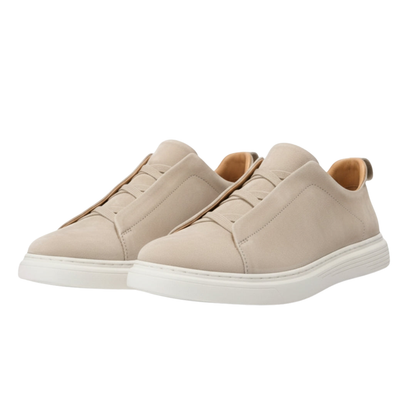 Suède Slip-On Sneaker – Genuine Leather | Skin-Soft | ASCENDARY®