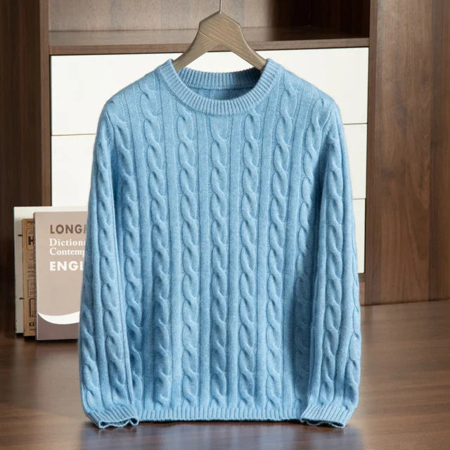 100% Cashmere Classic Sweater – ASCENDARY®