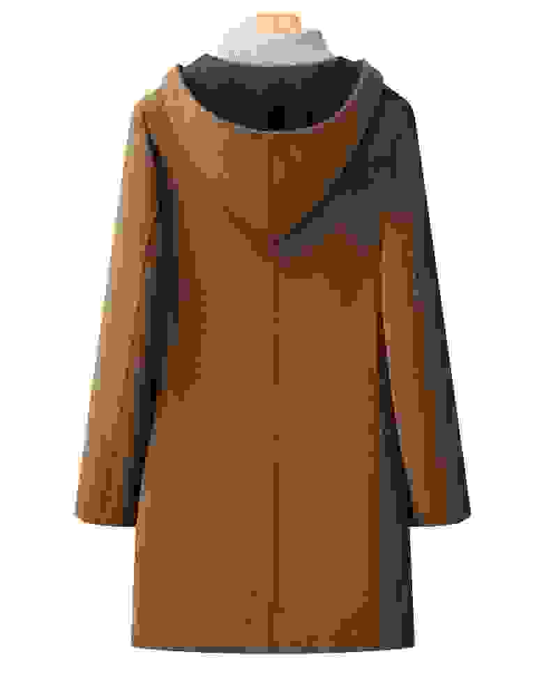 Wool Hooded Overcoat