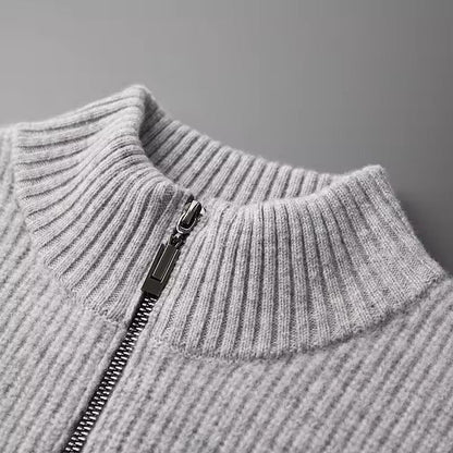 100% Cashmere Ribbed Vest – Hypoallergenic | Textured Luxury Layer | ASCENDARY®