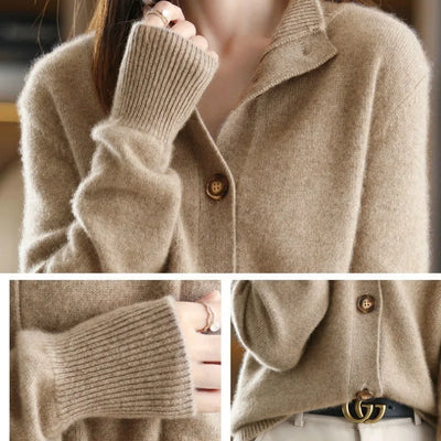 Cozy Luxe Buttoned Sweater