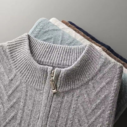 100% Cashmere Pattern Gilet – Luxury Body Warmer | ASCENDARY®