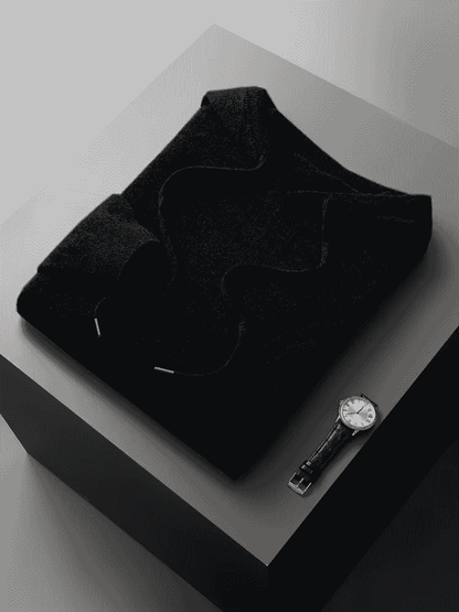 Men's Extra-Fine Merino Wool Leisure Hoodie – Relaxed Fit – ASCENDARY®