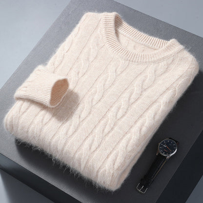 Cashmere Cable Knit Sweater – Luxury Knitwear | ASCENDARY®
