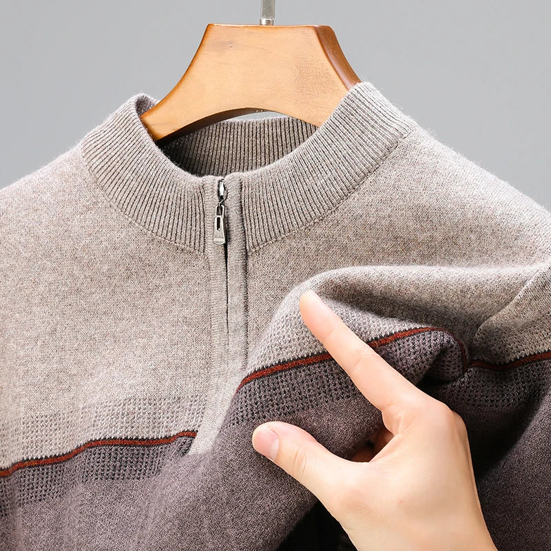 Harrison Quarter-Zip Sweater