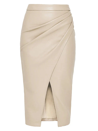 Aria Front-Slit Skirt