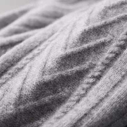 100% Cashmere Pattern Gilet – Luxury Body Warmer | ASCENDARY®