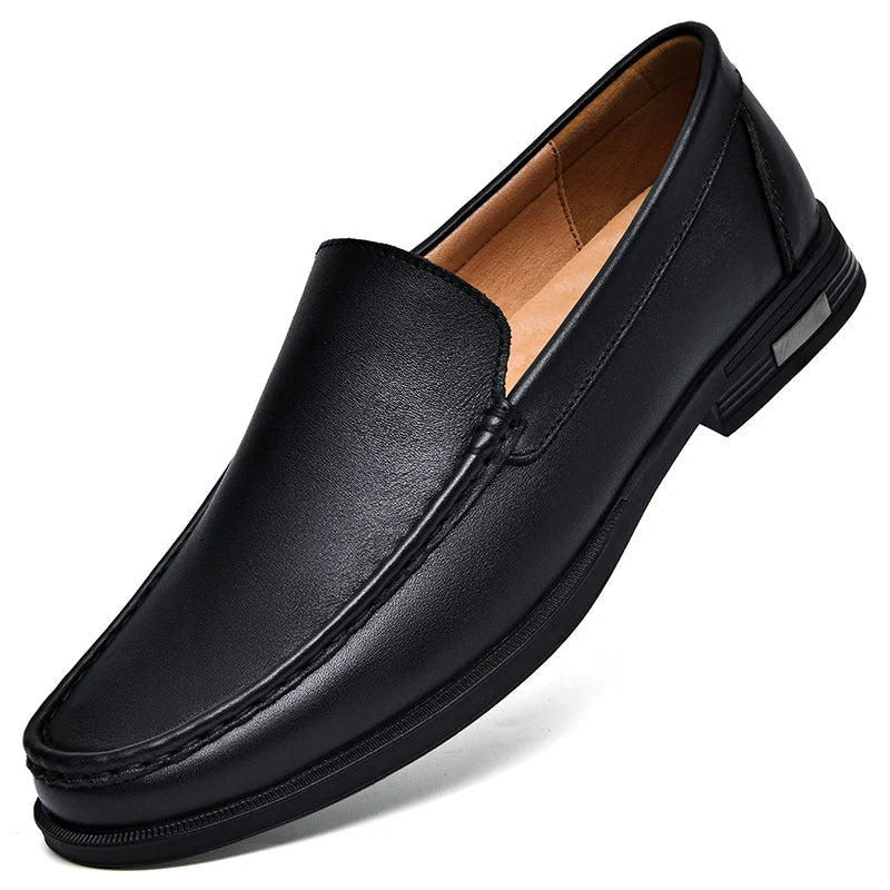 Savino Leather Loafers