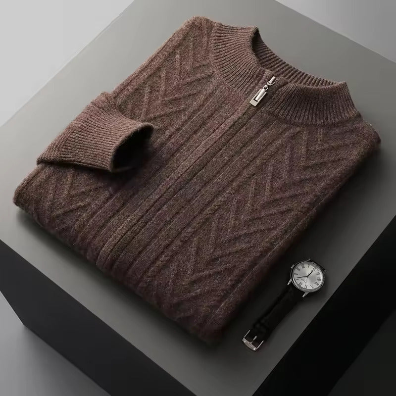 100% Cashmere Pattern Gilet – Luxury Body Warmer | ASCENDARY®