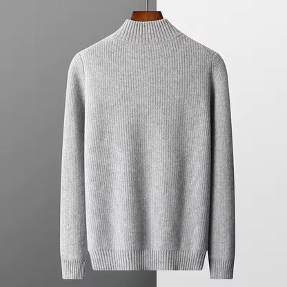 100% Cashmere Ribbed Vest – Hypoallergenic | Textured Luxury Layer | ASCENDARY®