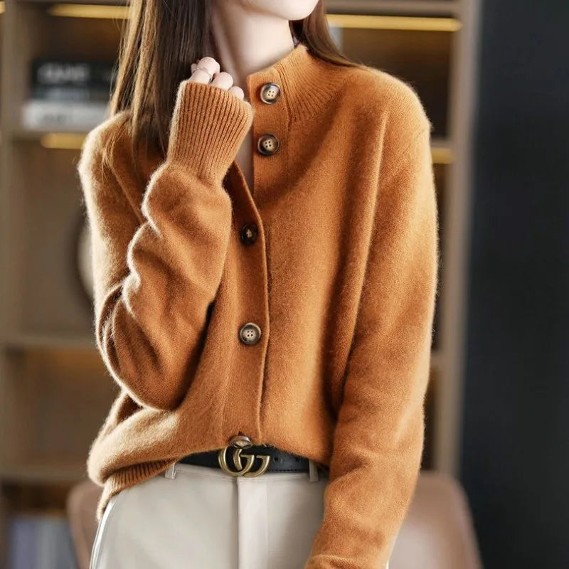 Cozy Luxe Buttoned Sweater