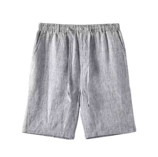Fez Linen Shorts – Hypoallergenic | Skin-Gentle Linen | ASCENDARY®