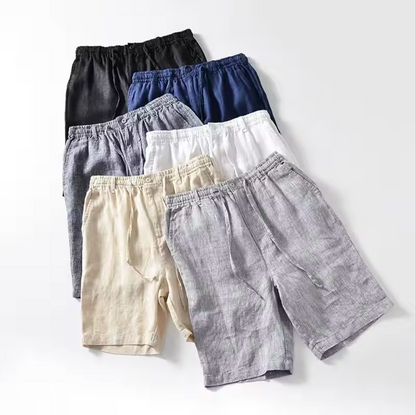 Fez Linen Shorts – Hypoallergenic | Skin-Gentle Linen | ASCENDARY®