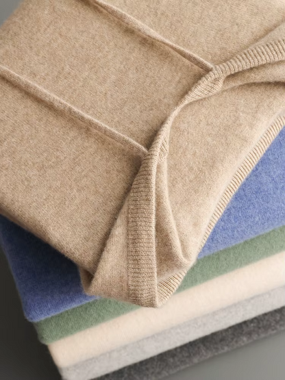 Men's Extra-Fine Merino Wool Leisure Hoodie – Relaxed Fit – ASCENDARY®